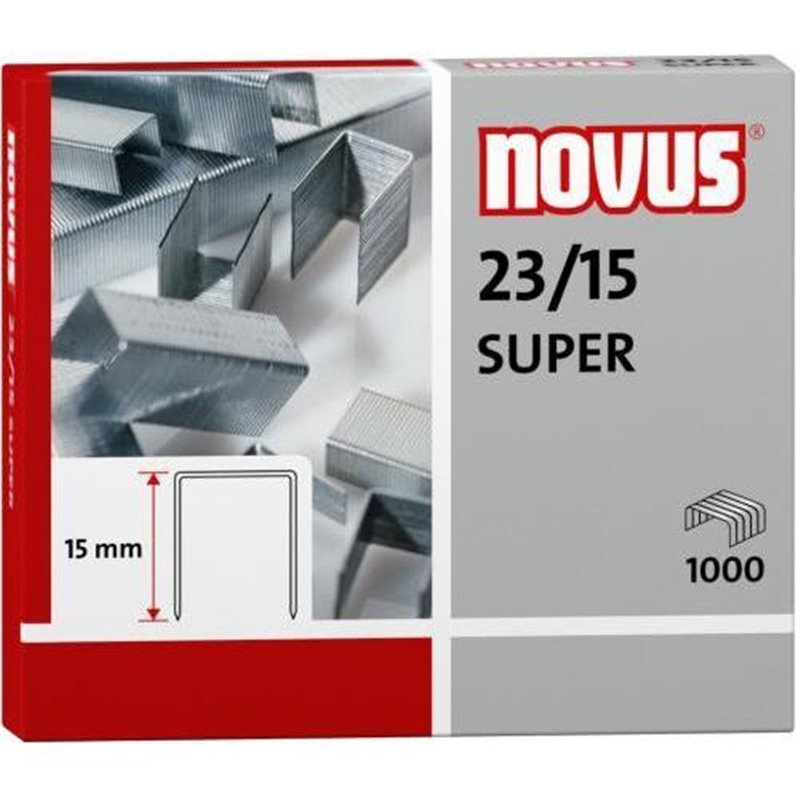 Zszywki 23/15 Novus