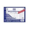 Ewidencja czasu wykonania umowy zlecenia 511-3E