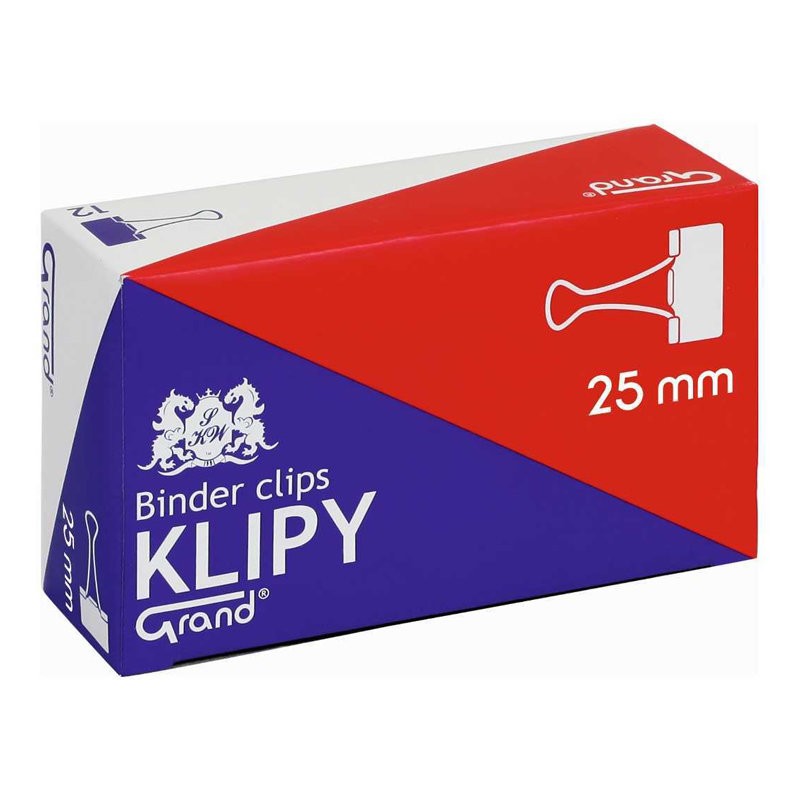 Klip biurowy 25mm Grand