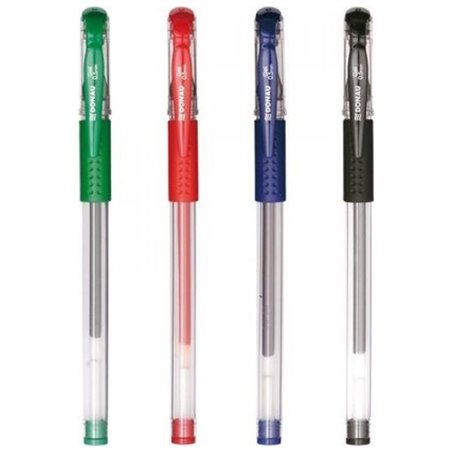 Długopis żelowy Donau, 0.5 mm, zielony