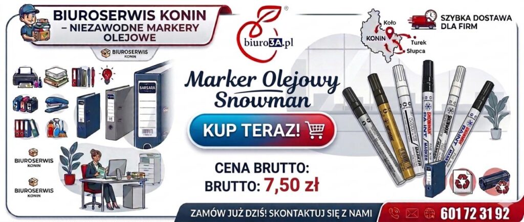 Kup teraz: Marker olejowy snowman