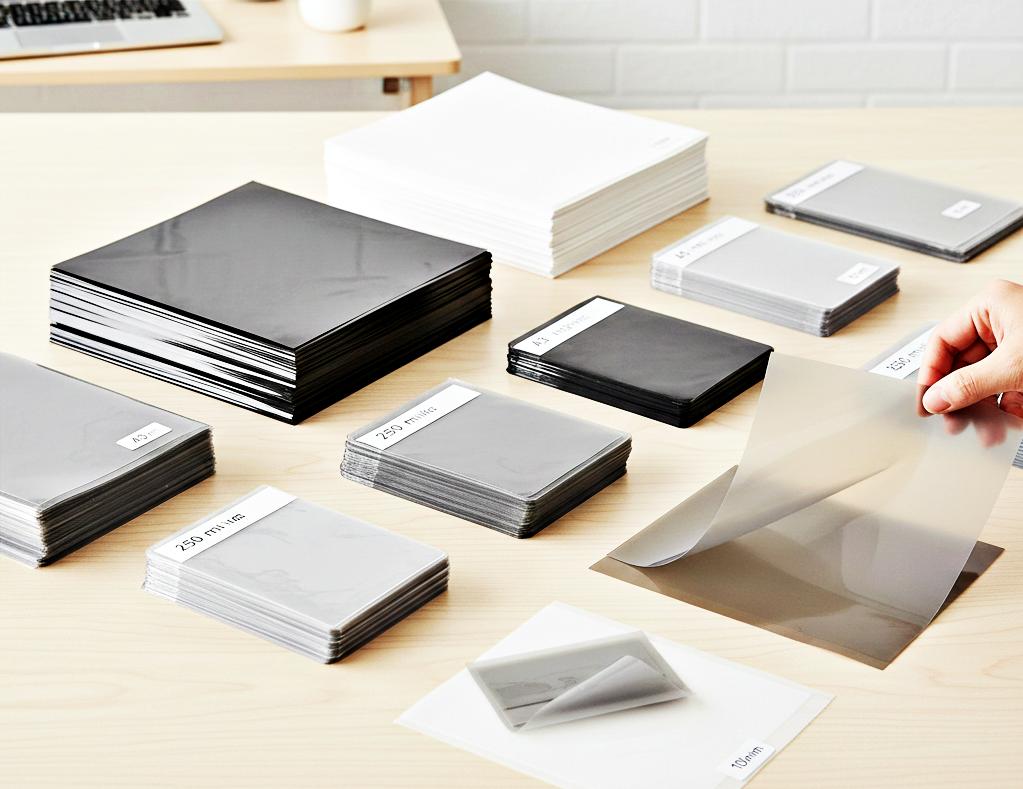 Folia błyszcząca vs. matowa: Która lepiej sprawdzi się w Twoim biurze?