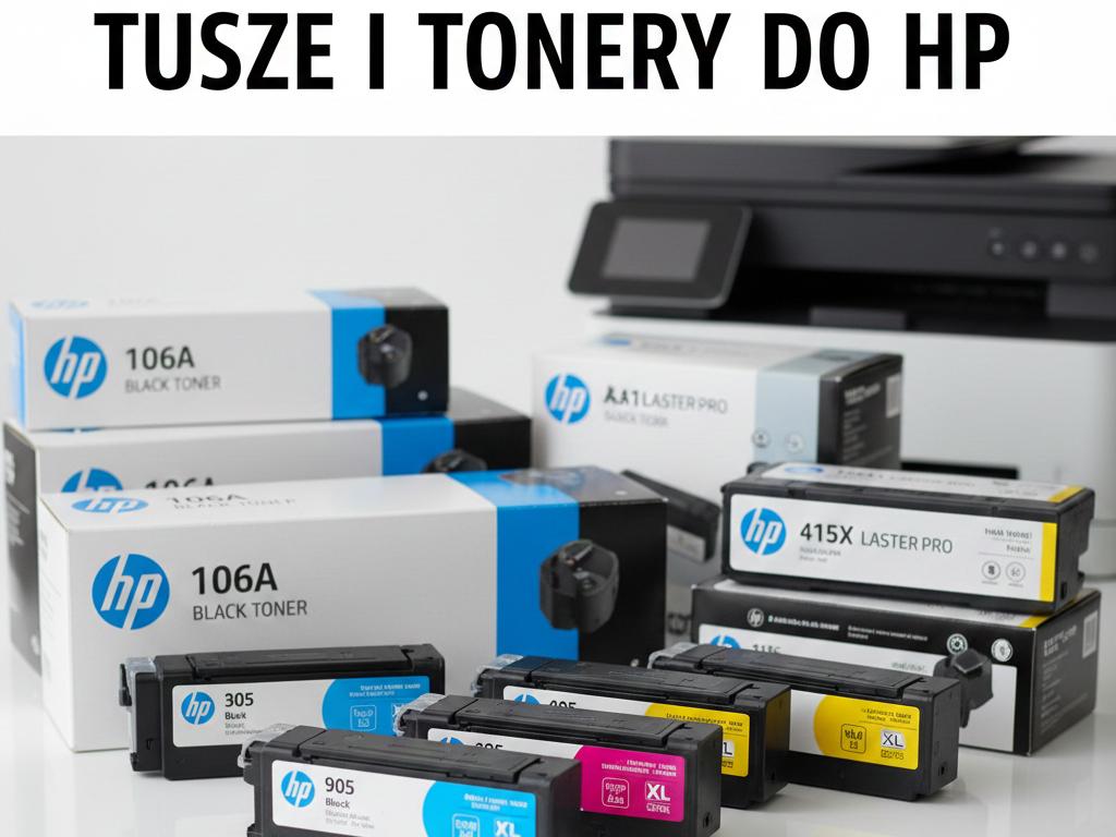 Tusze i tonery do hp
