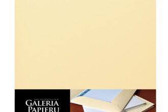 Teczka ozdobna ICELAND KREMOWA