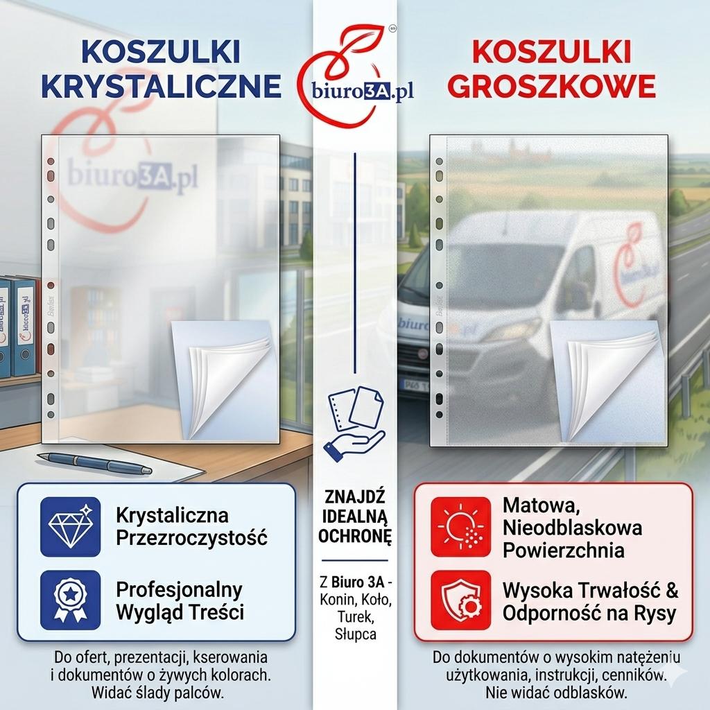 Koszulki krystaliczne i groszkowe
