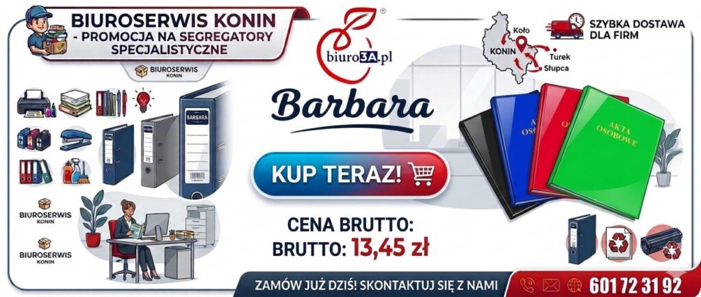 Kup teraz Segregator Barbara allegro