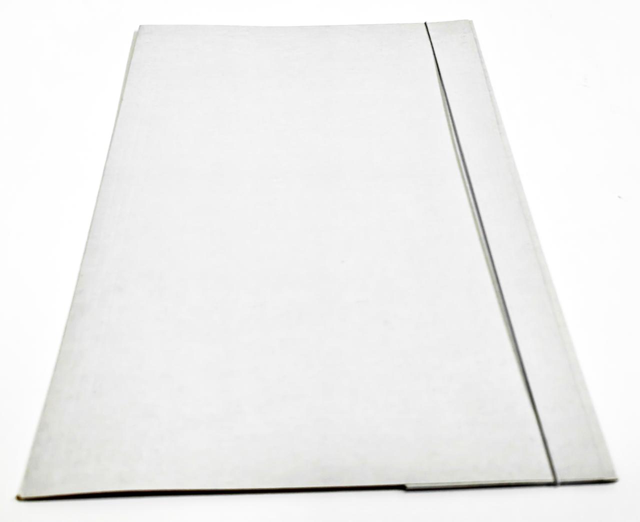 Teczka biała z gumką