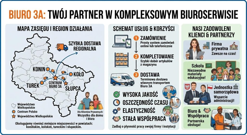 Twój partner w biuroserwisie - Biuro3A