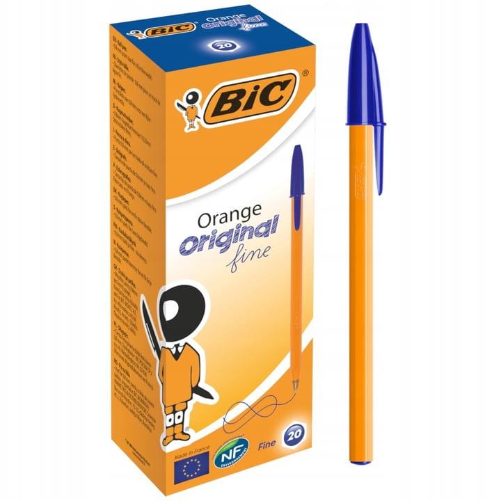 Długopis bic orange niebieski
