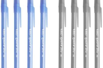 Długopisy bic round stick classic 8 sztuk