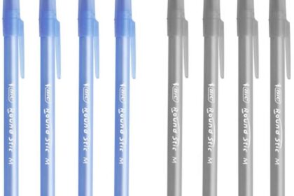 Długopisy bic round stick classic 8 sztuk