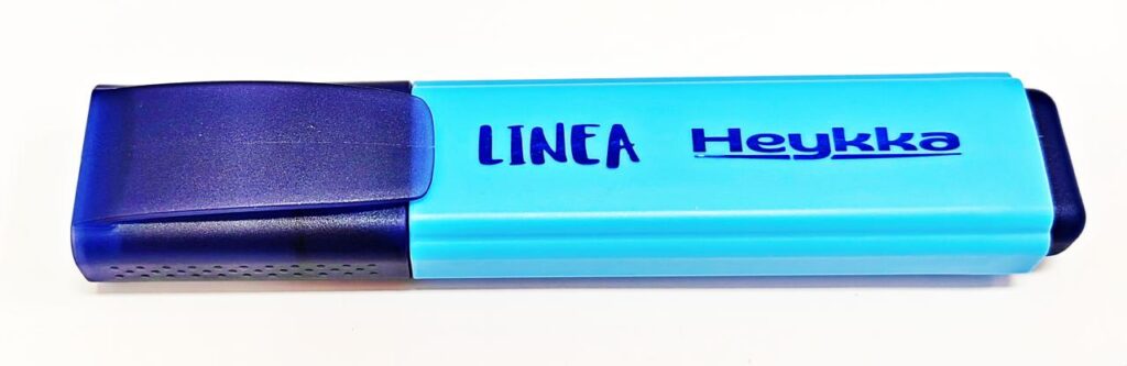 Zakreślacz Linea niebieski
