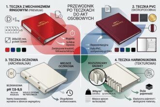 Porównanie teczek do akt osobowych